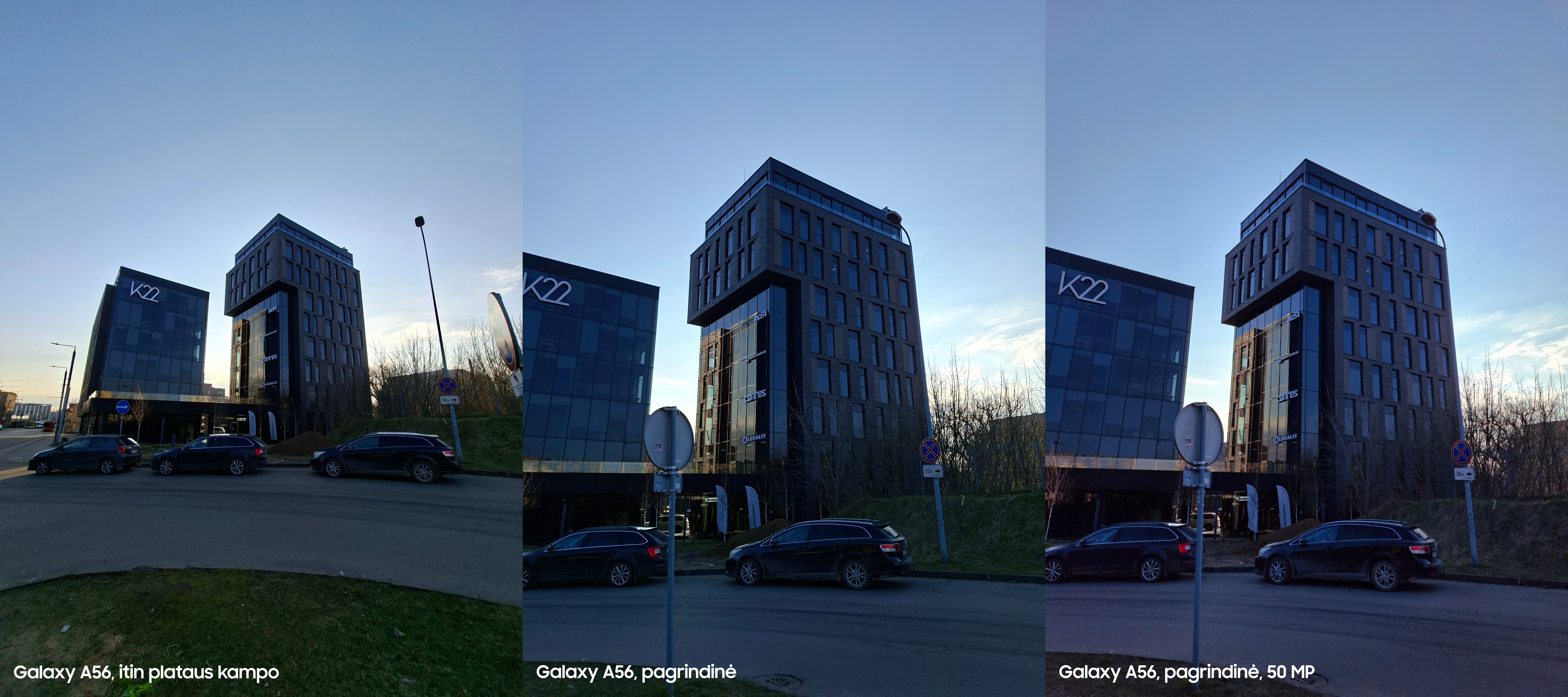 Užfiksuota su Galaxy A36 ir Galaxy A56