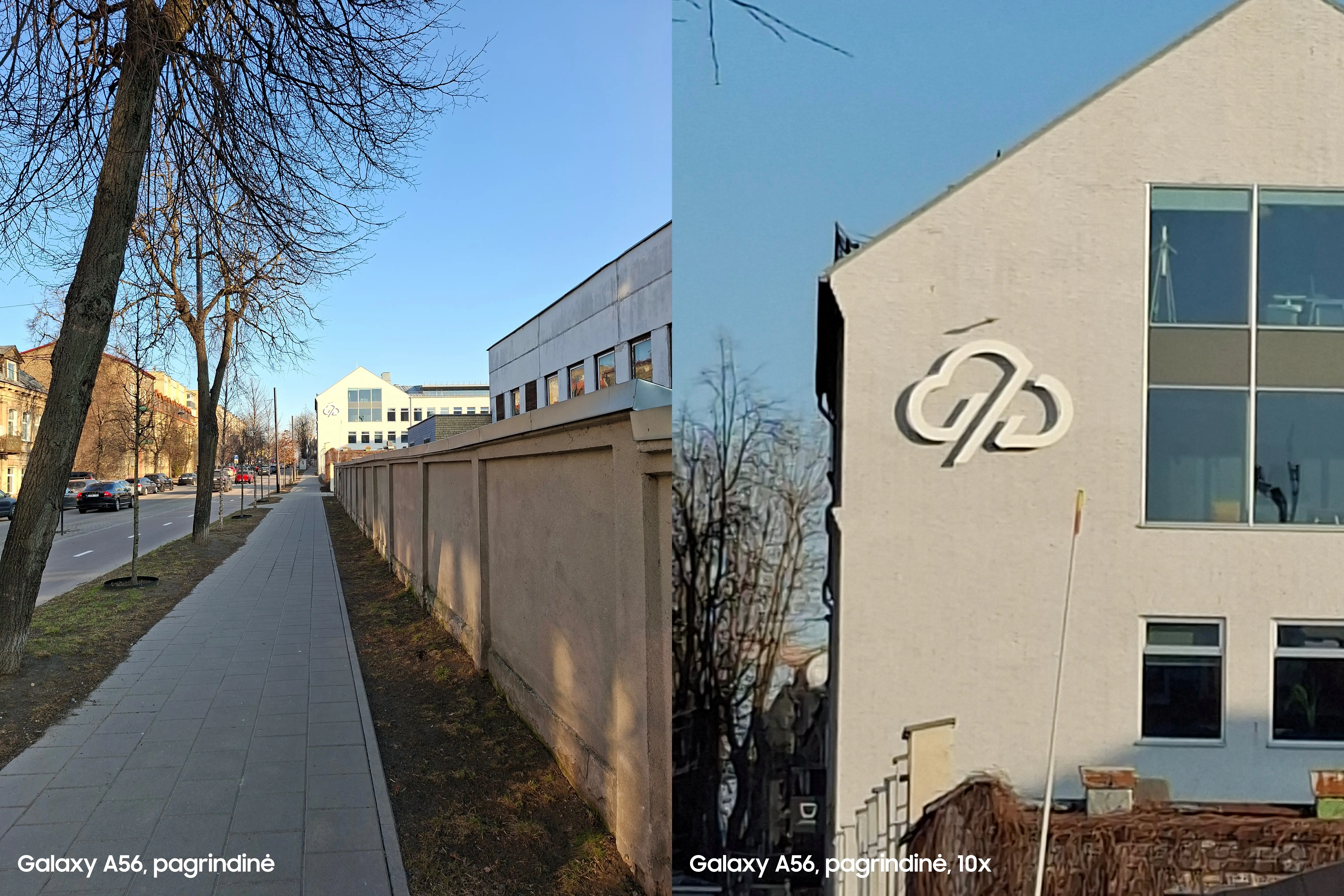 Užfiksuota su Galaxy A36 ir Galaxy A56