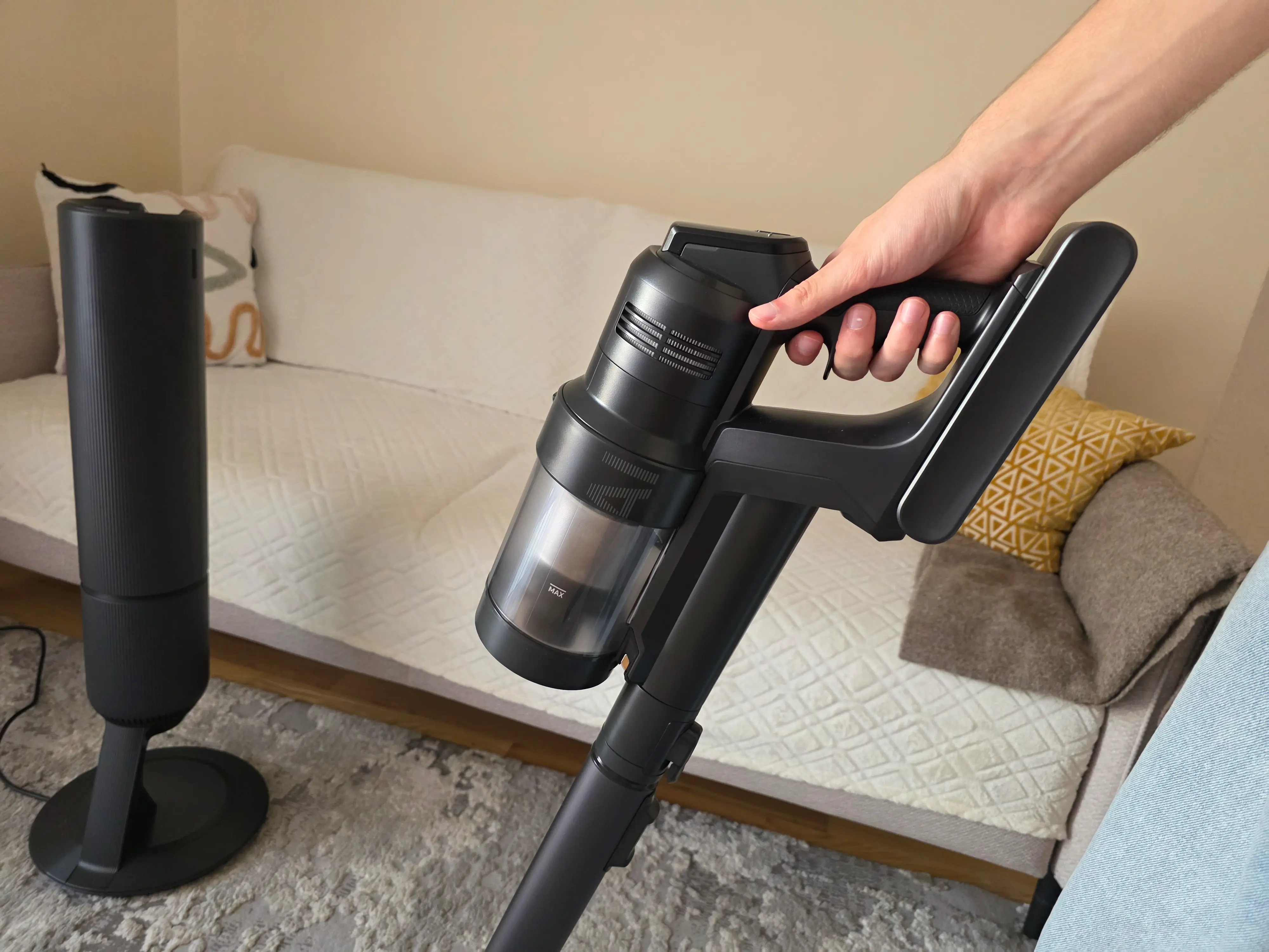 Siurbimas su Bespoke AI Jet Ultra