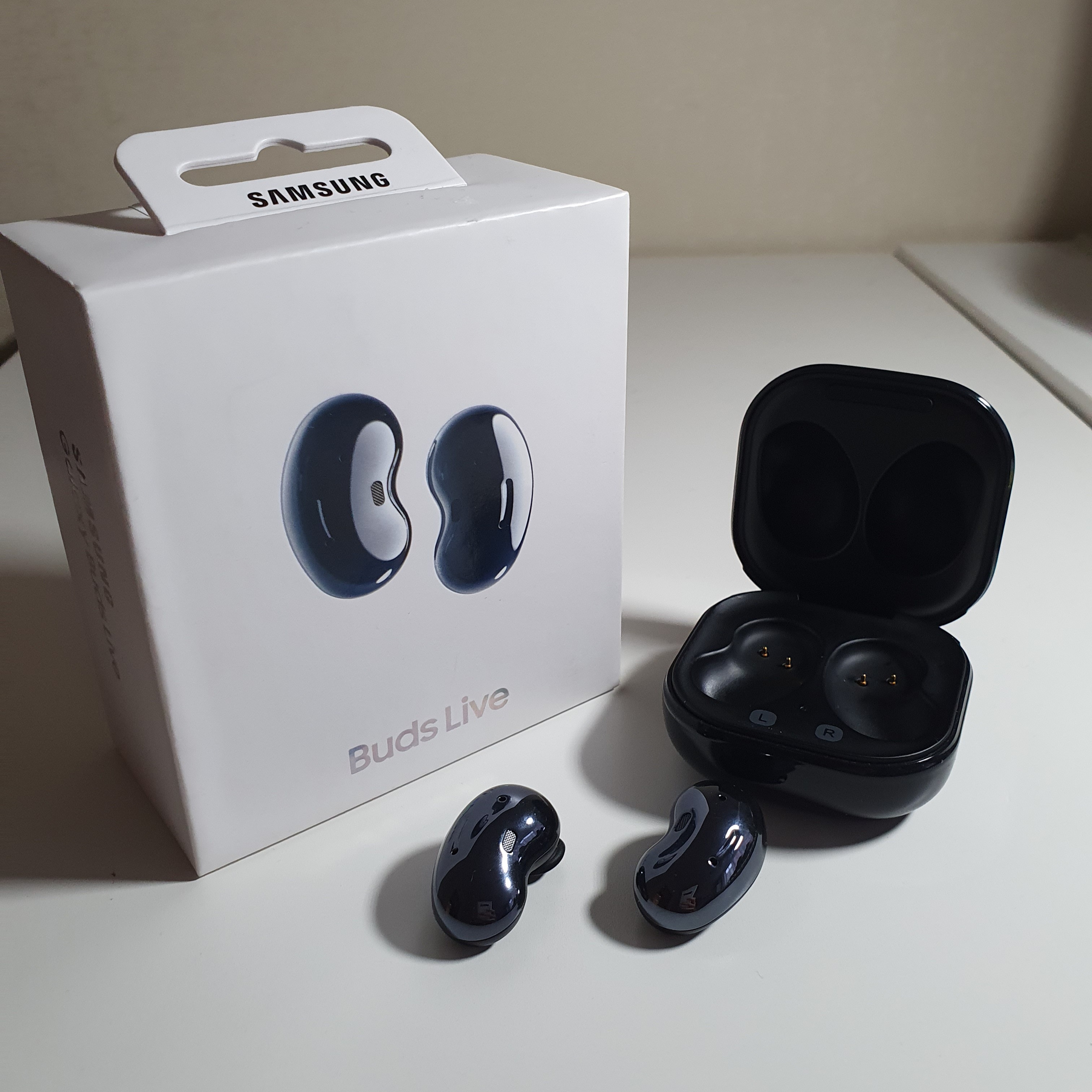 Galaxy Buds Live pakuotė