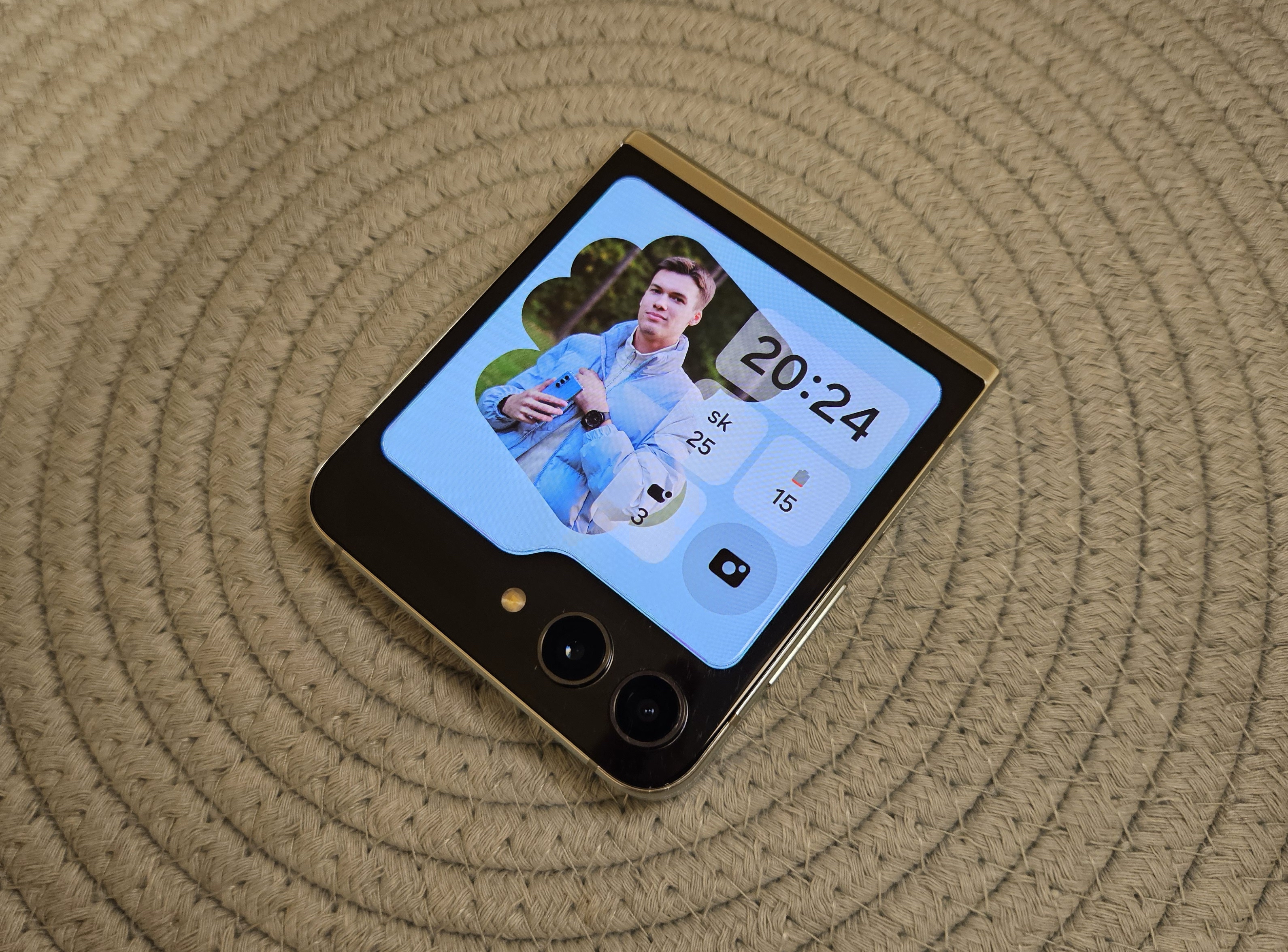 Galaxy Flip5 personalizavimas