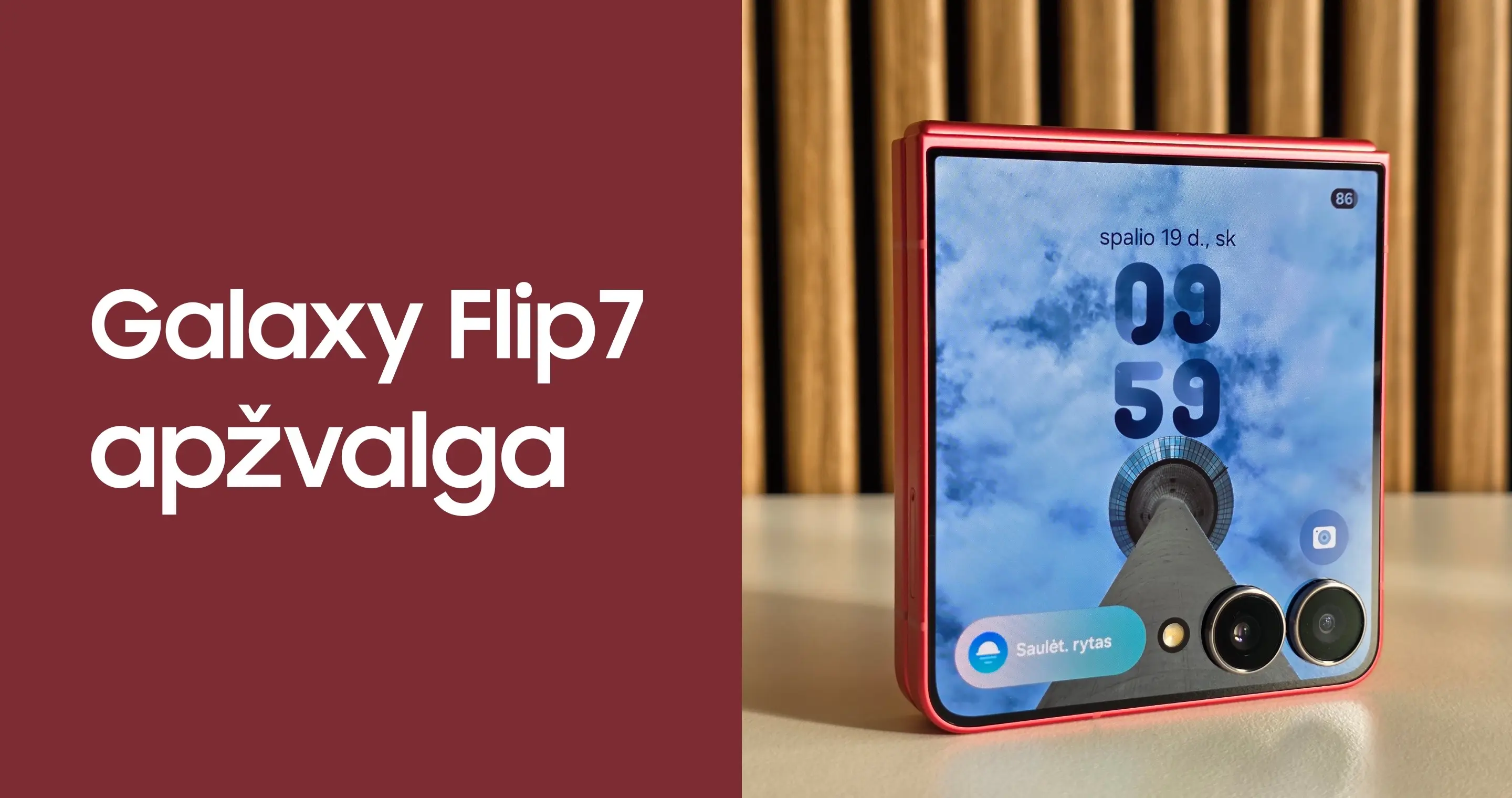 Galaxy Flip7 įžanginė nuotrauka