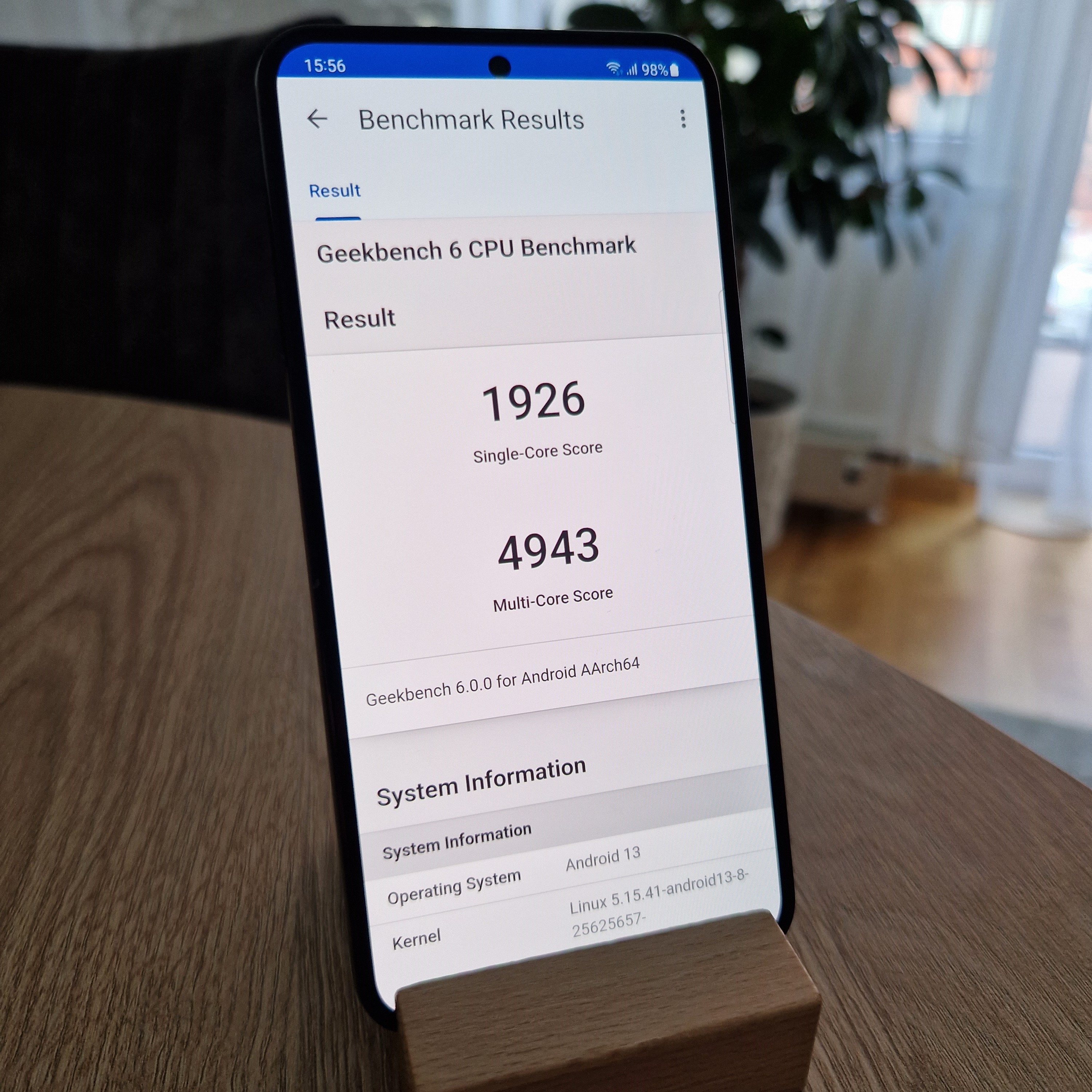 Galaxy S23 Geekbench6
