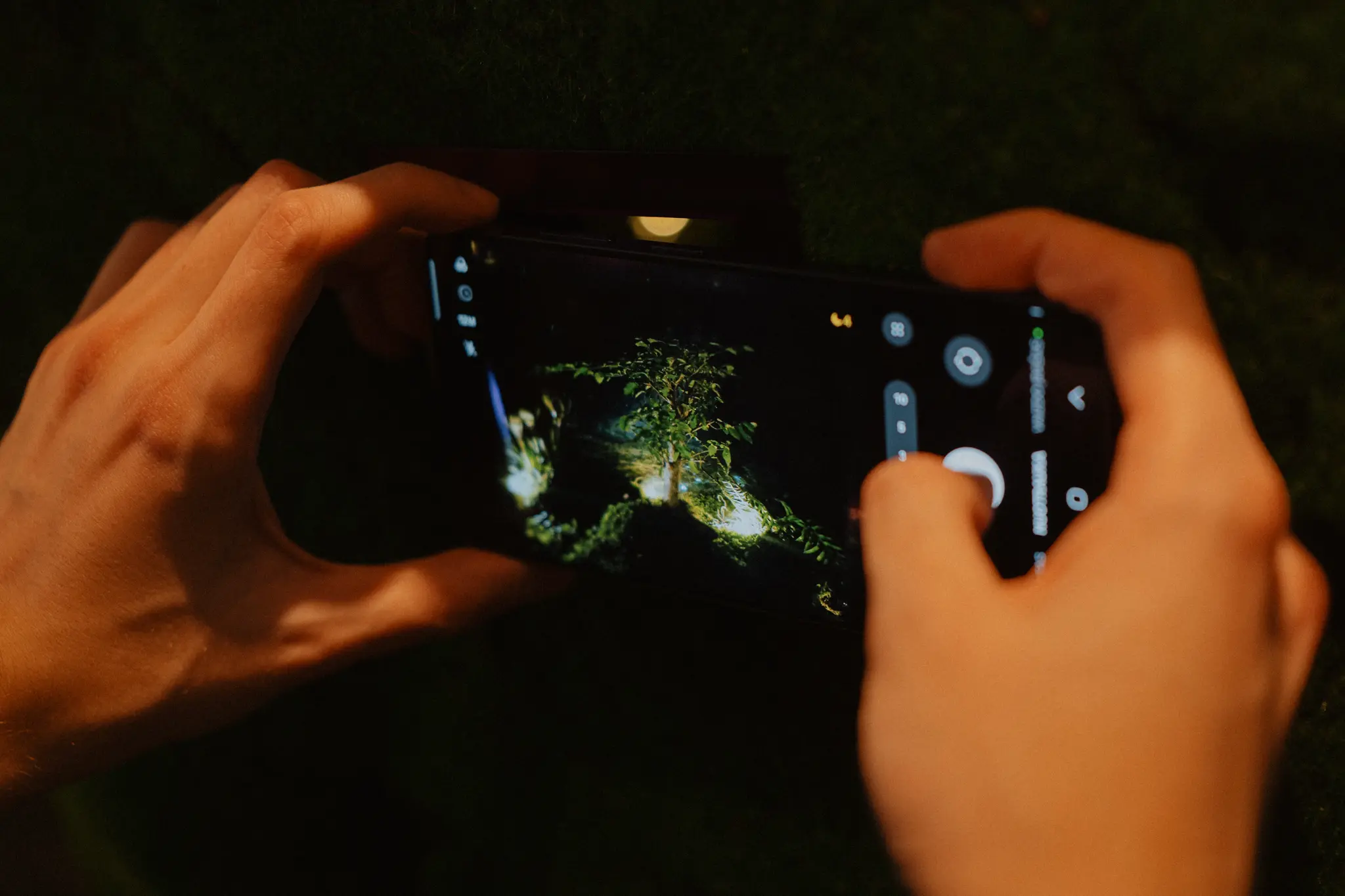 Galaxy S26 Ultra naktinė fotografija